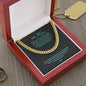 To My Man | I Love You Forever & Always - Cuban Link Chain